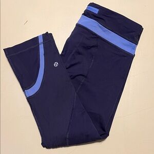 Lululemon Athletica Women's Leggings in Navy and Blue